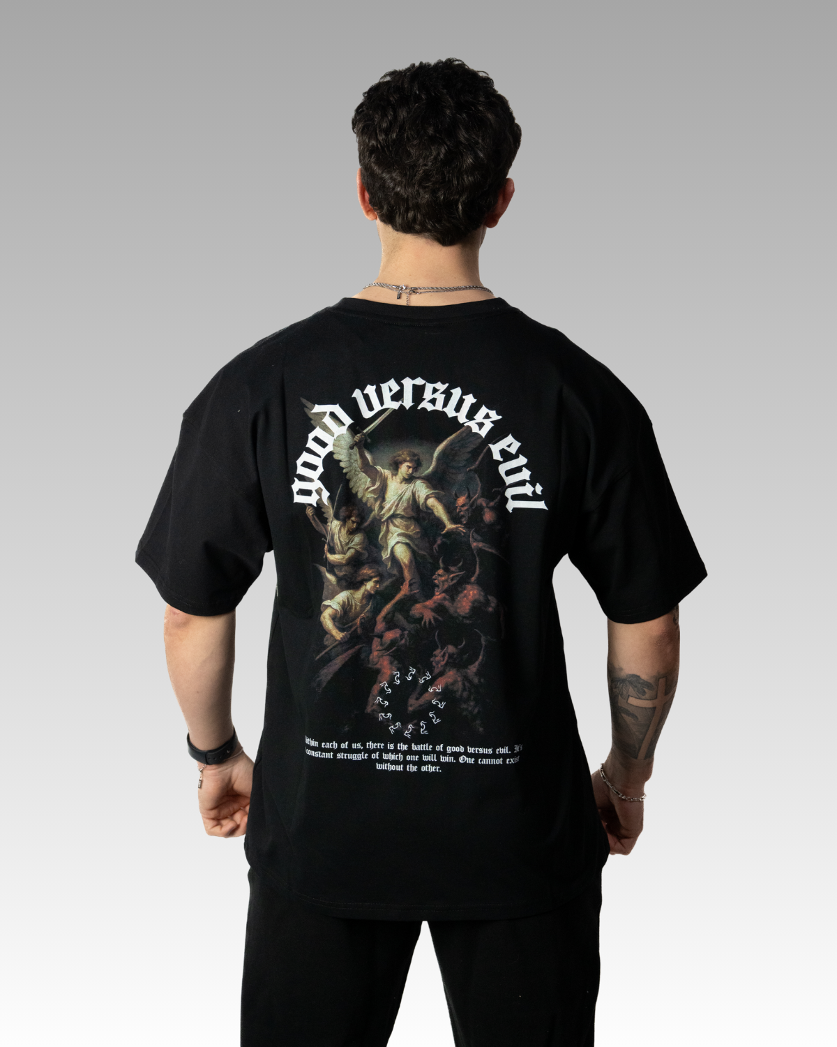 GOOD VS. EVIL PUMPCOVER V2 - BLACK