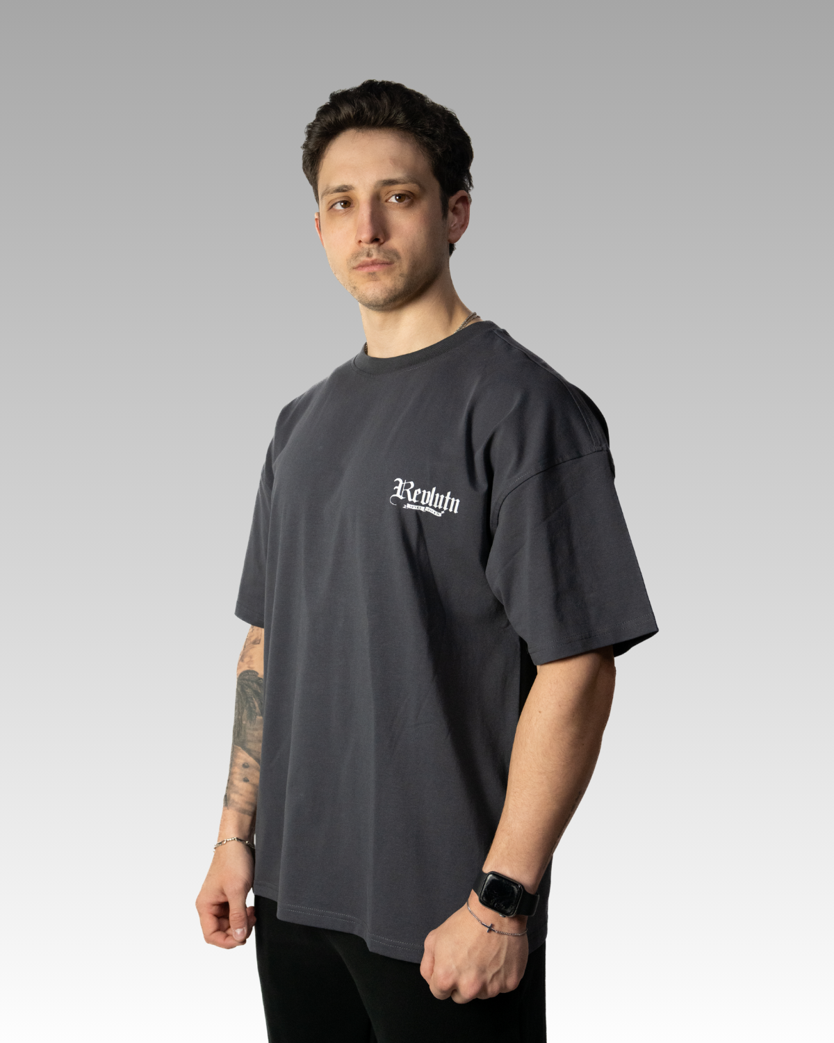 VINTAGE LION PUMPCOVER - SLATE GREY