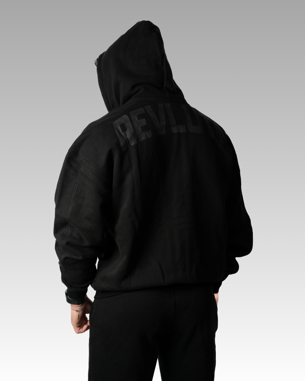STATEMENT ZIP-UP HOODIE