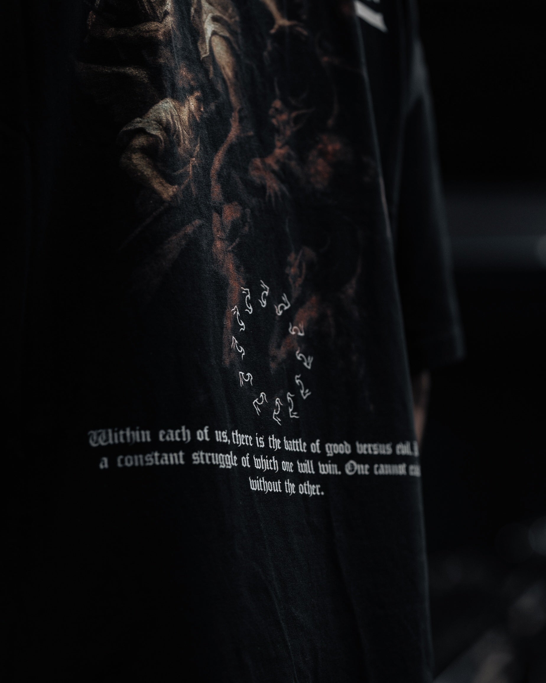 GOOD VS. EVIL PUMPCOVER V2 - BLACK