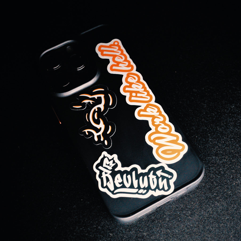 REVLUTN STICKER PACK (5 STICKERS)