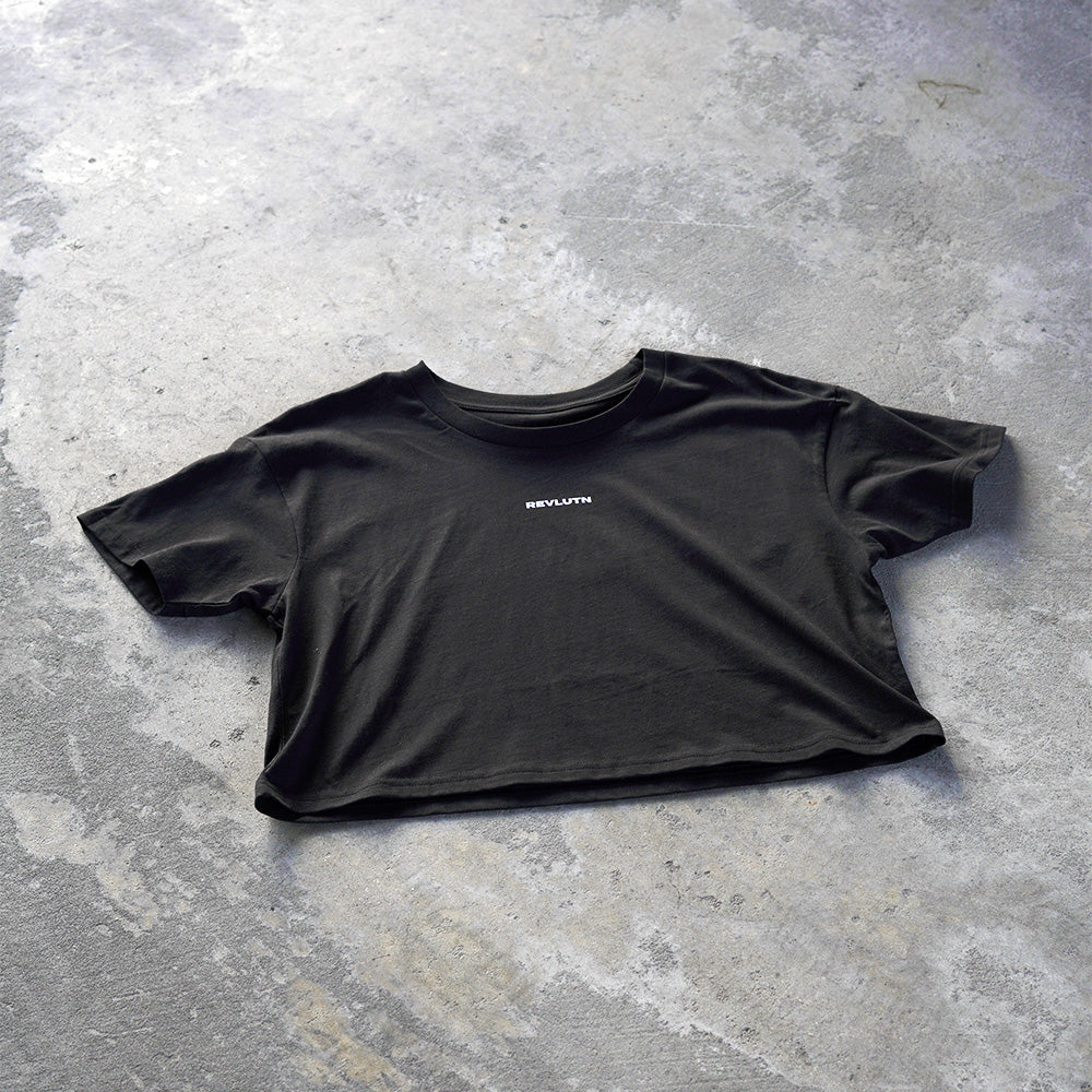 CROP TOP - OBSIDIAN