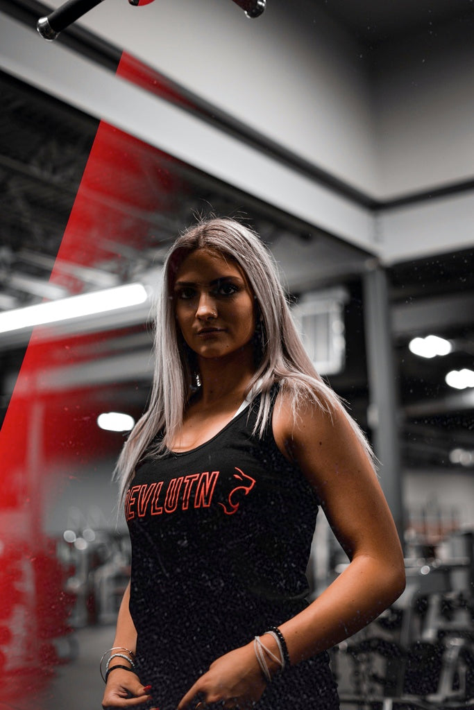 RED RACERBACK - BLACK