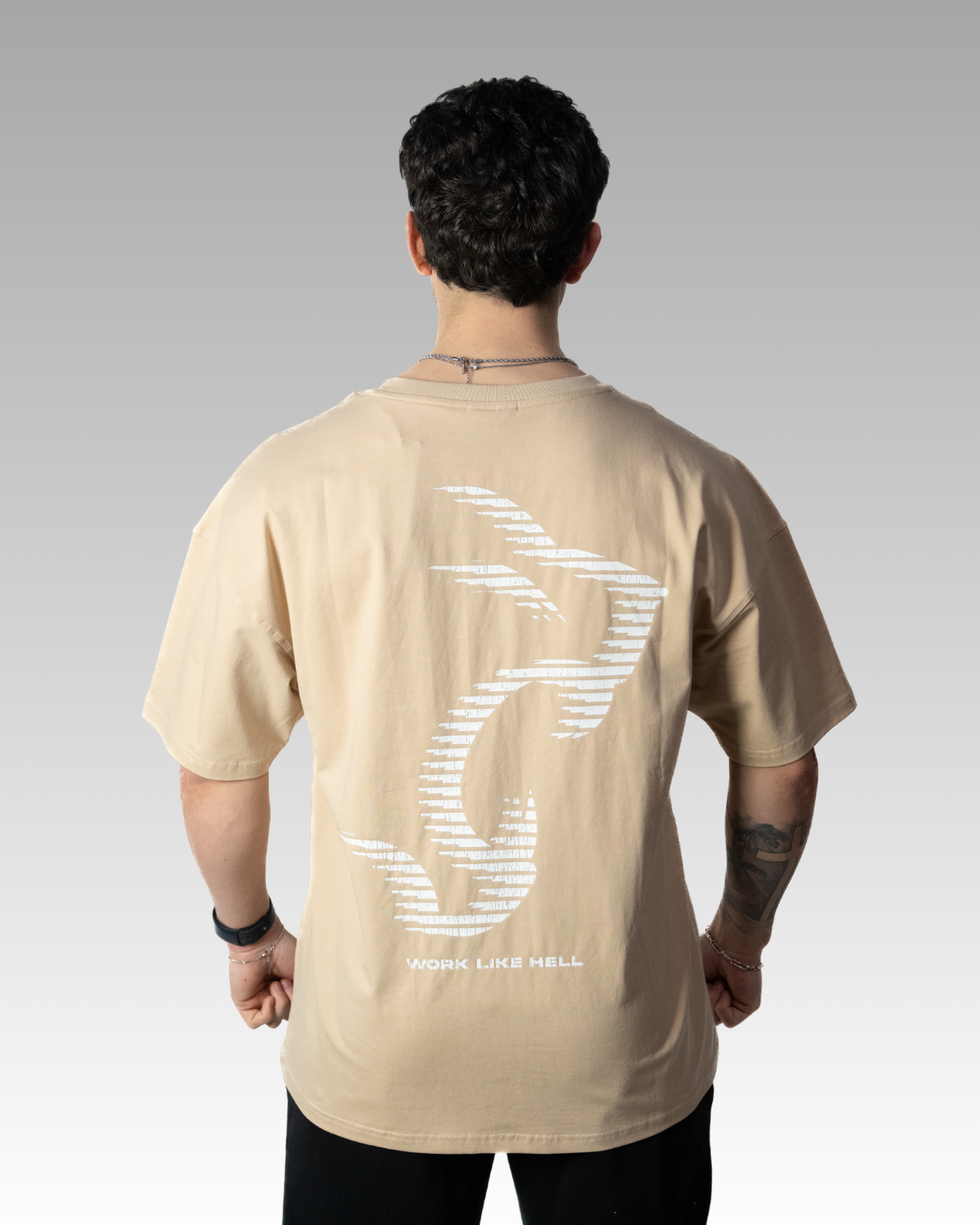 WORK LIKE HELL PUMPCOVER - SAND