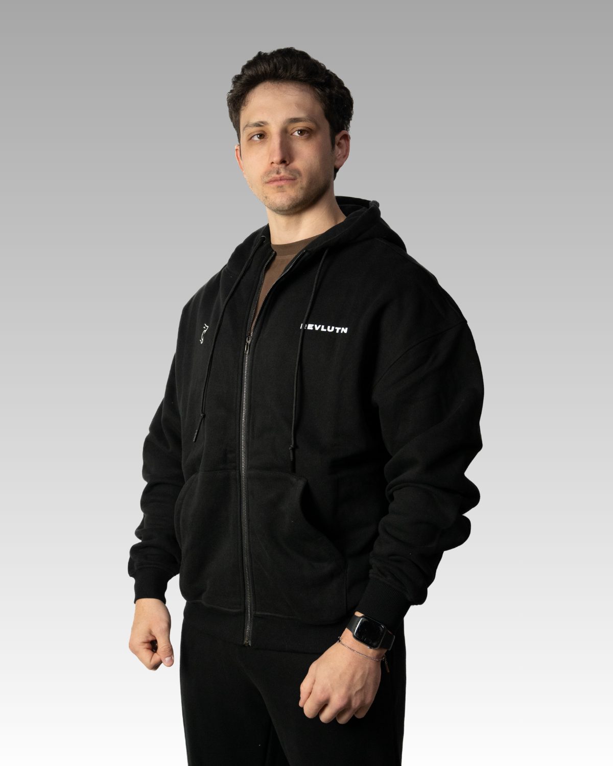 STATEMENT ZIP-UP HOODIE