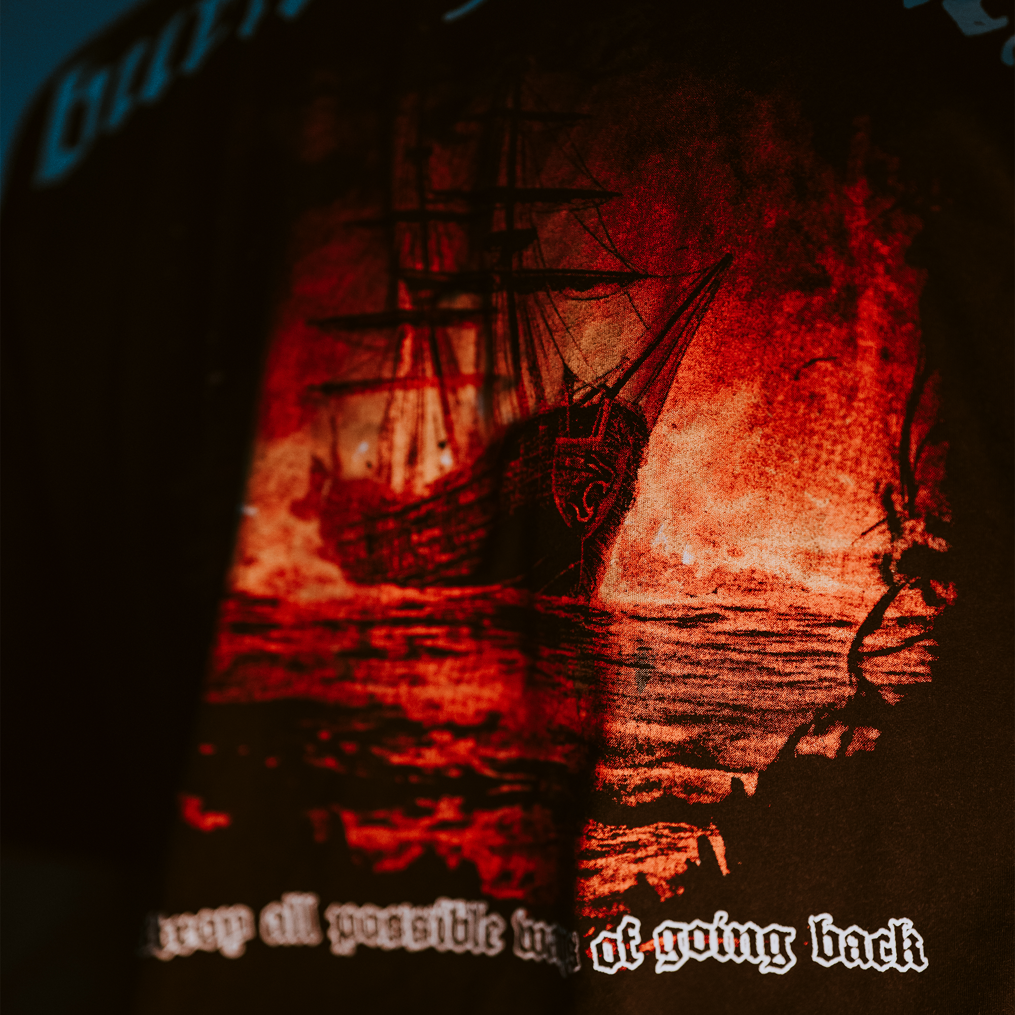 BURN THE BOATS TOP - WASHED