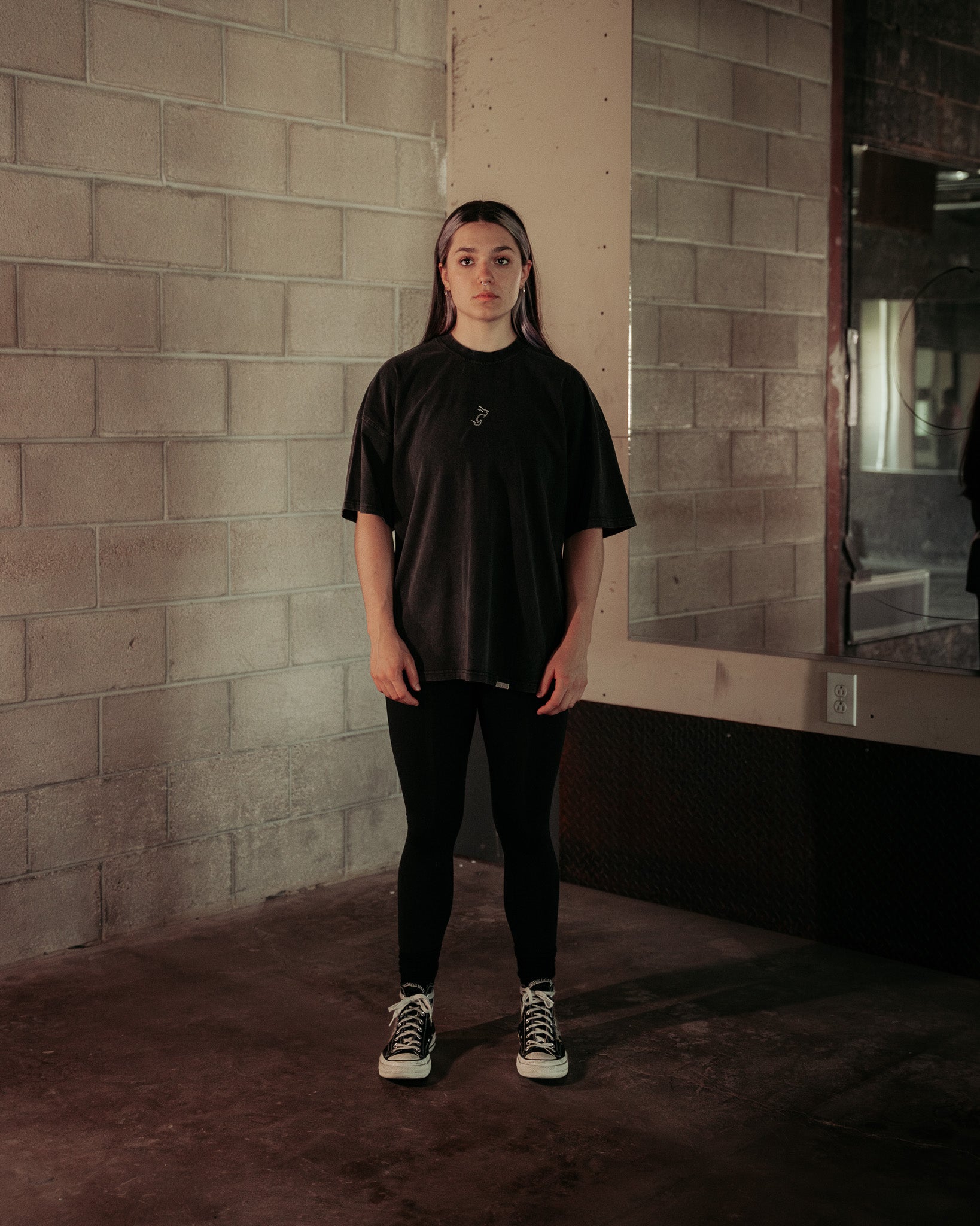 HOLLOW PUMPCOVER - WASHED BLACK
